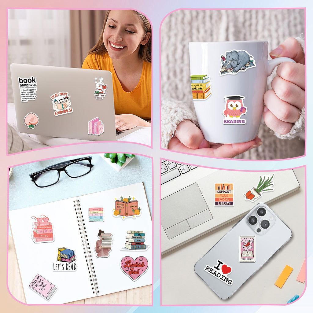 324Pcs Book Stickers