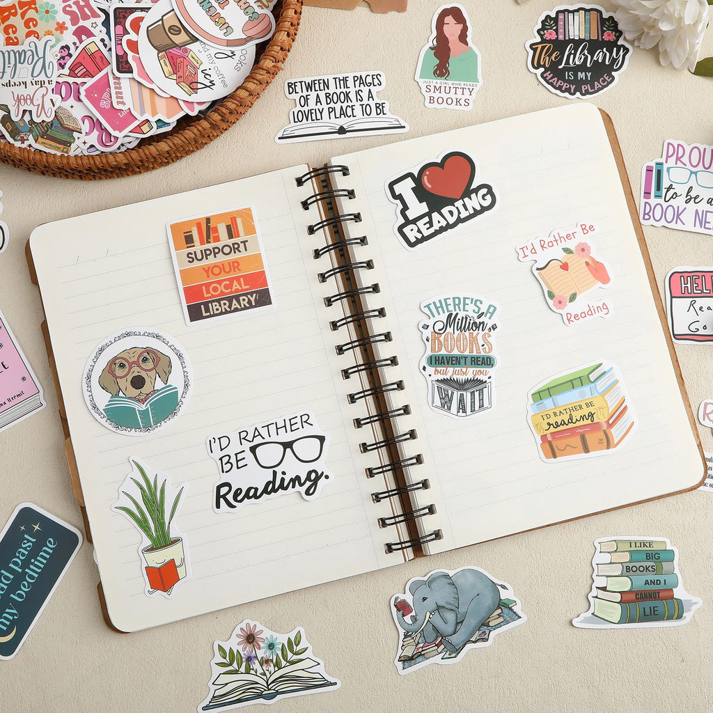 324Pcs Book Stickers