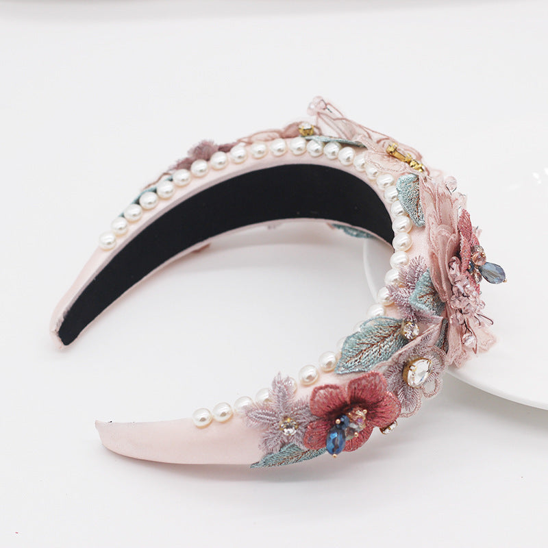 Pearl Lace, Petals, Diamonds, Crystals, Geometric All-Match Women's Prom Hair Accessories