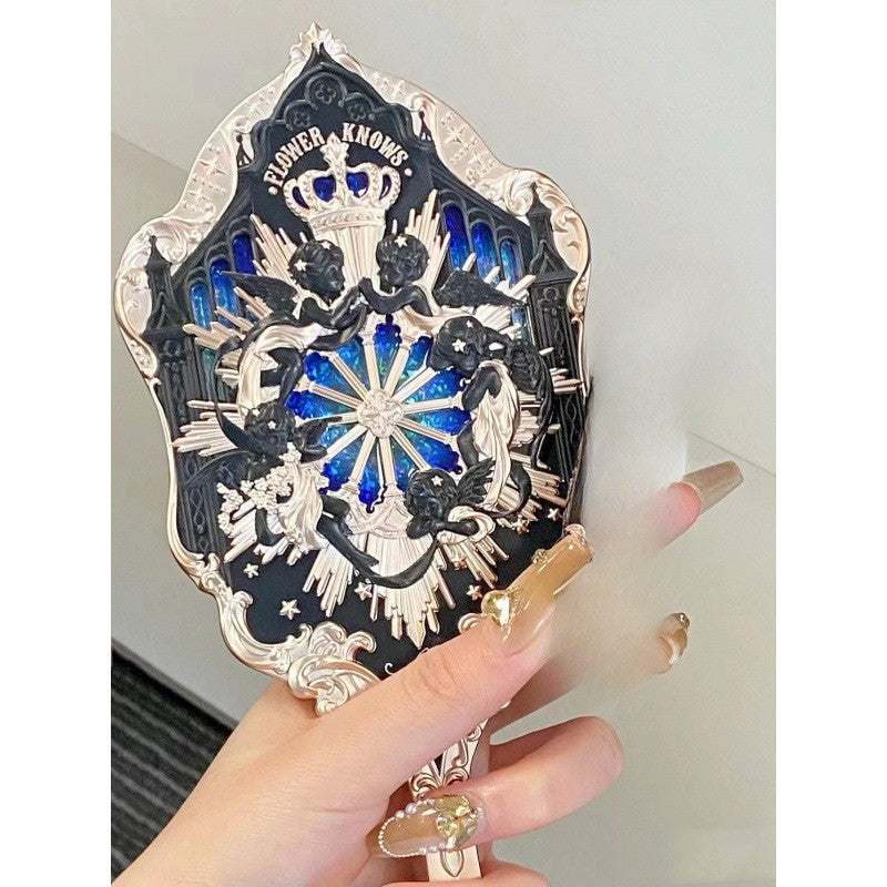 Flower Knows Little Angel Series Hand Holding Mirror