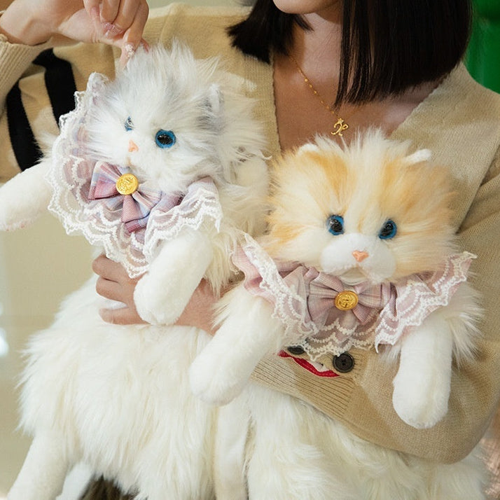 Adorable Plush Kitty Shoulder Bag