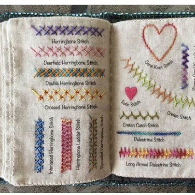 Linen Book DIY Embroidery