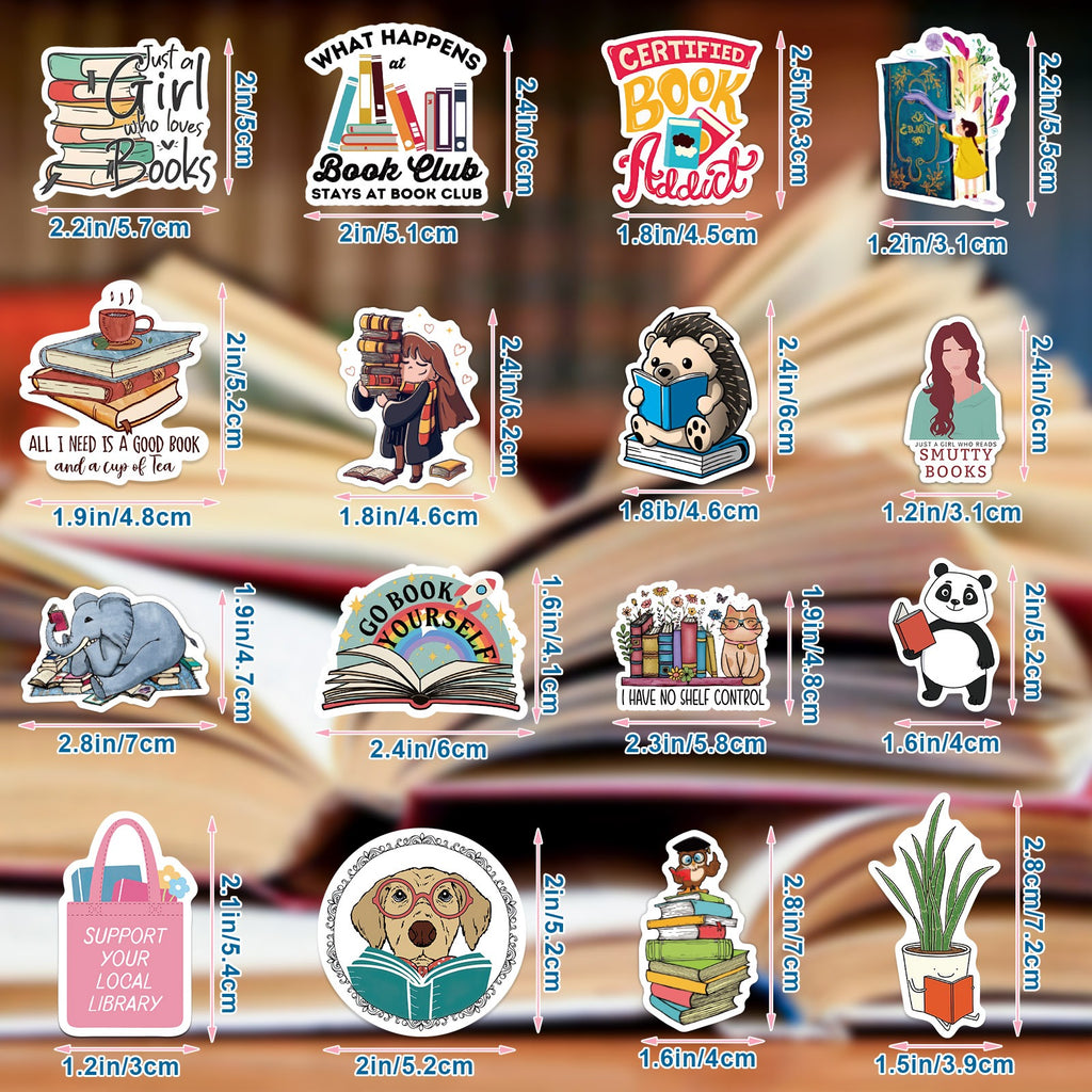324Pcs Book Stickers