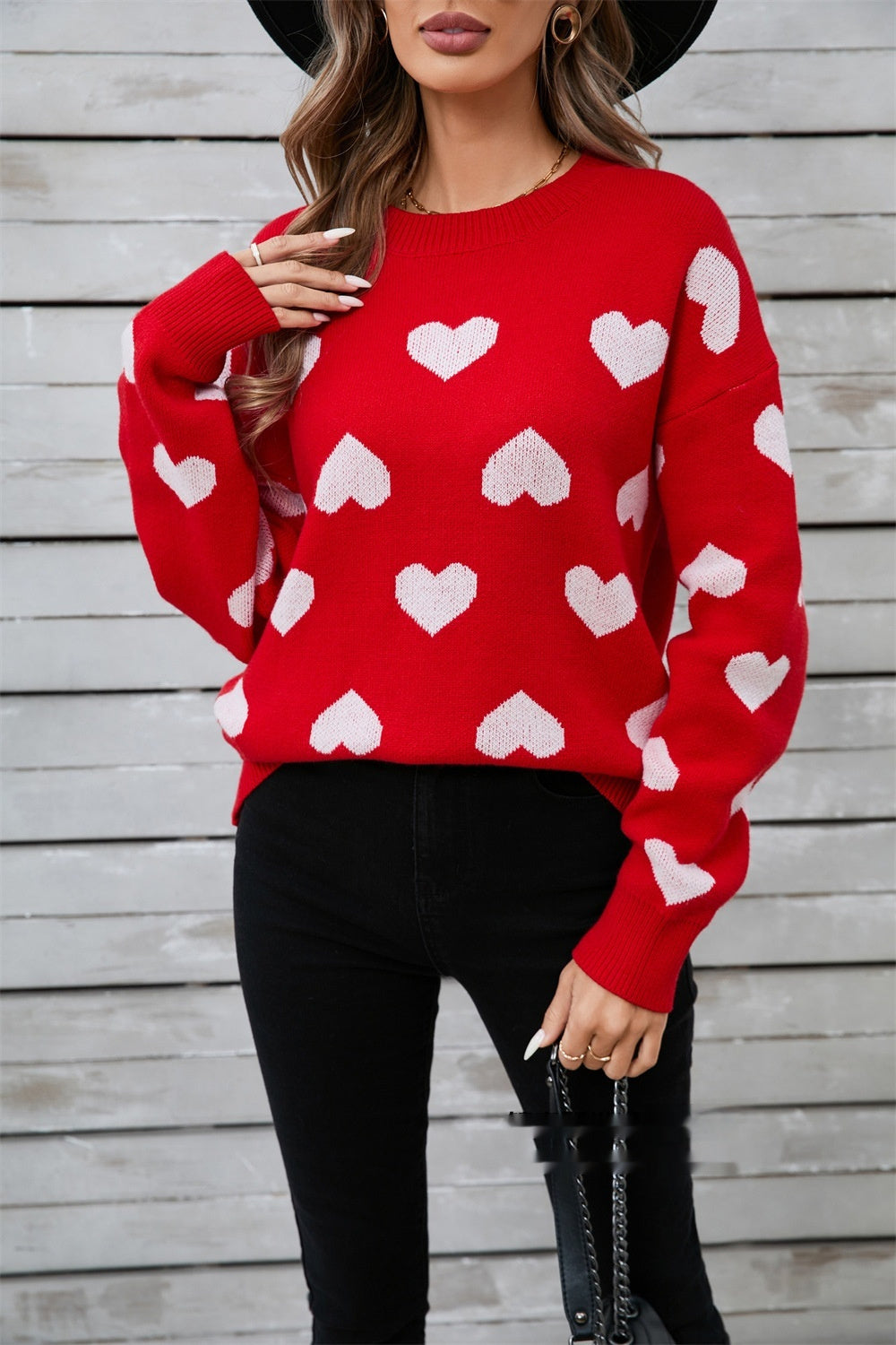 My Valentine Heart Shaped Sweater