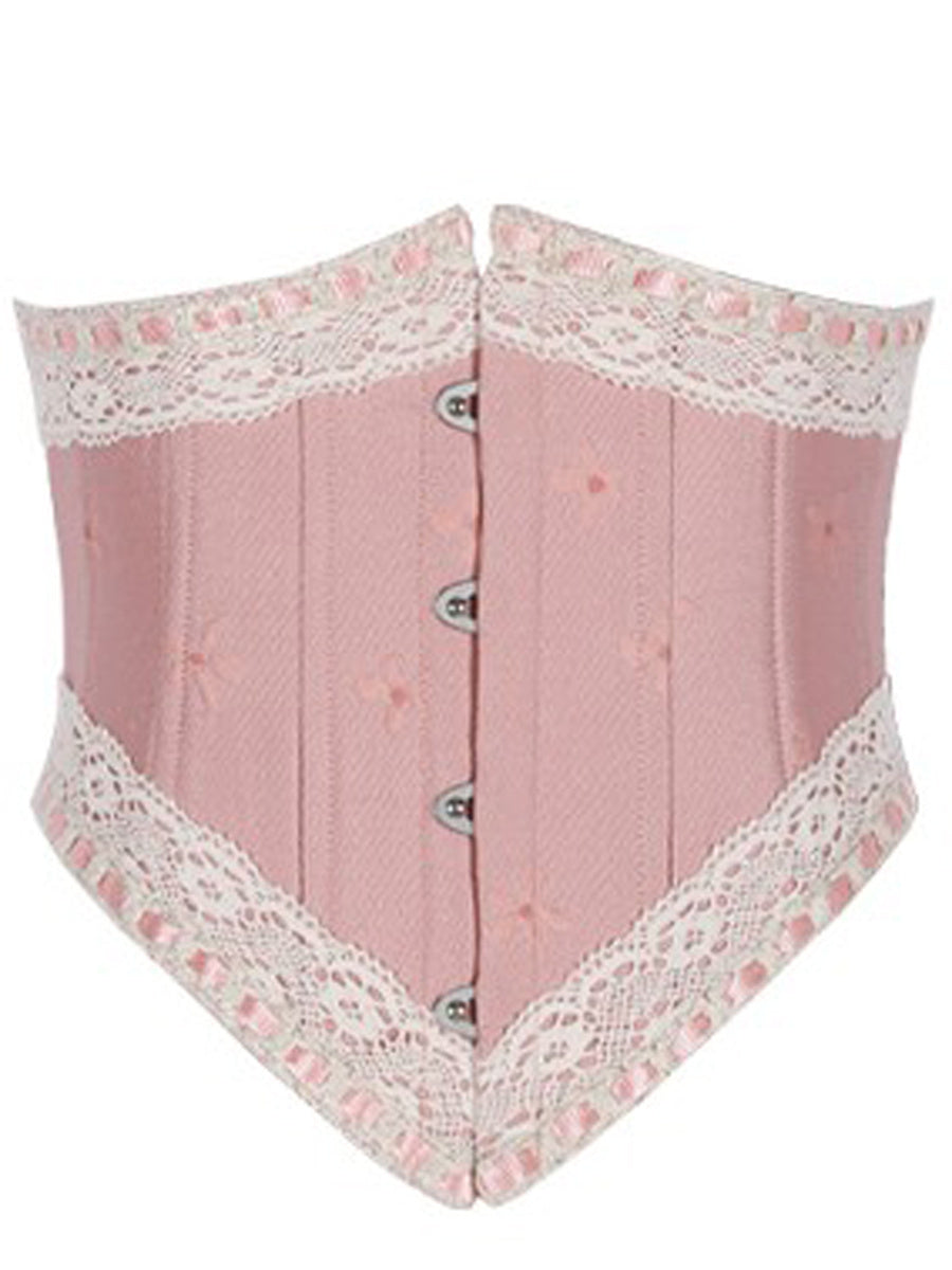 Medieval French Lace Strap Dress Girl