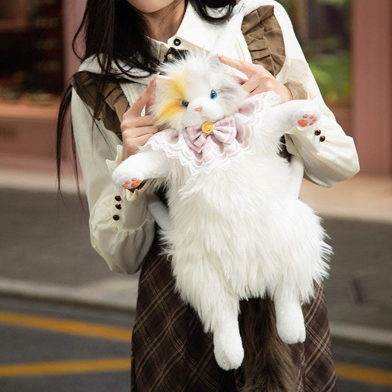 Adorable Plush Kitty Shoulder Bag