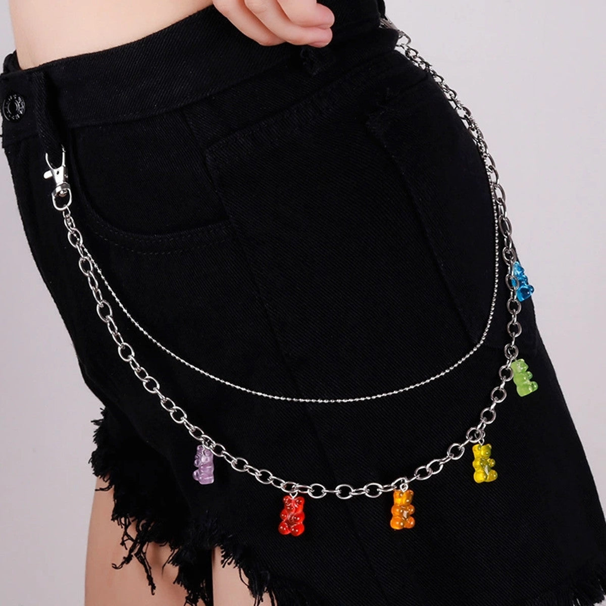 INS Wind Girly Temperament Acrylic Pendant Waist Chain