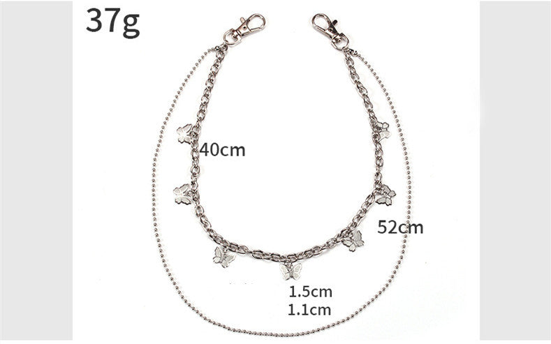 INS Wind Girly Temperament Acrylic Pendant Waist Chain